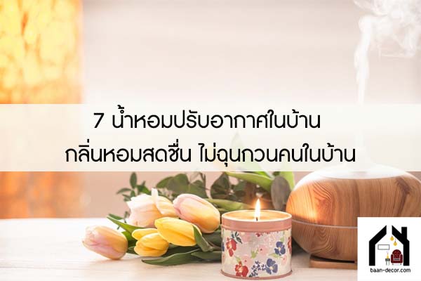 7 น้ำหอมปรับอากาศในบ้าน กลิ่นหอมสดชื่น ไม่ฉุนกวนคนในบ้าน